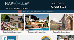 Desktop Screenshot of napavalleyhomeinspections.com